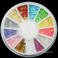 Mix color nail glitter for nail art glitter decoration